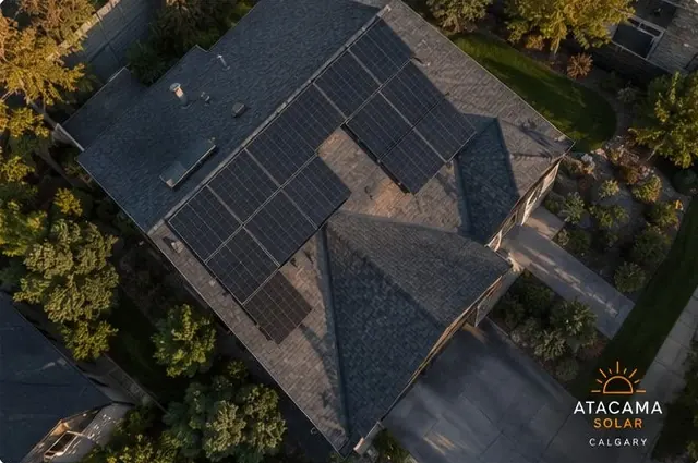 Aerial · Chestermere solar project