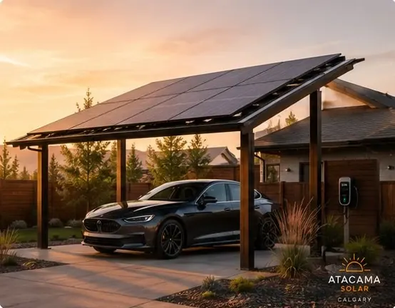 Carport · Calgary NE solar project