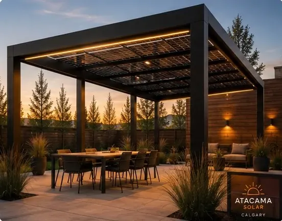 Pergola · Airdrie solar project